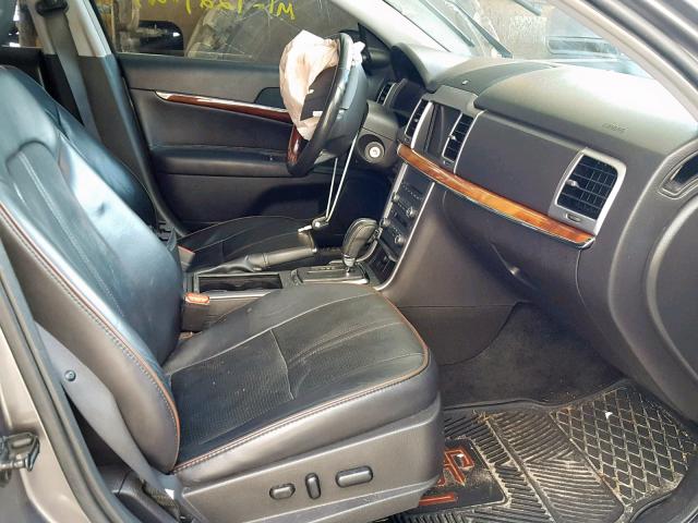 3LNDL2L36CR809495 - 2012 LINCOLN MKZ HYBRID TAN photo 5