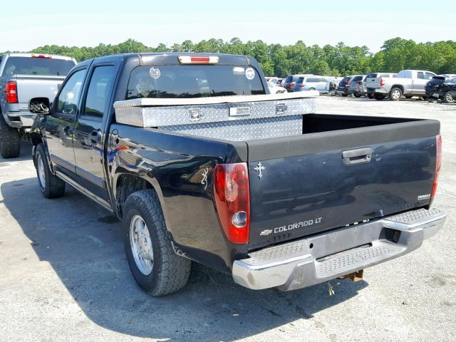 1GCCS139588148004 - 2008 CHEVROLET COLORADO BLACK photo 3