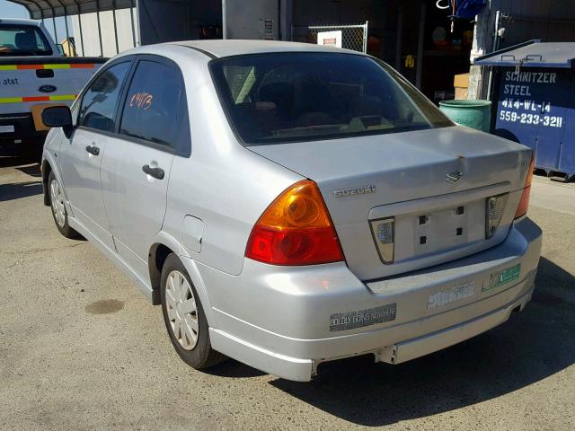 JS2RA41S035158153 - 2003 SUZUKI AERIO S SILVER photo 3