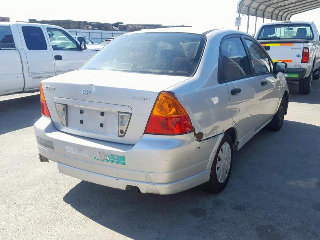 JS2RA41S035158153 - 2003 SUZUKI AERIO S SILVER photo 4