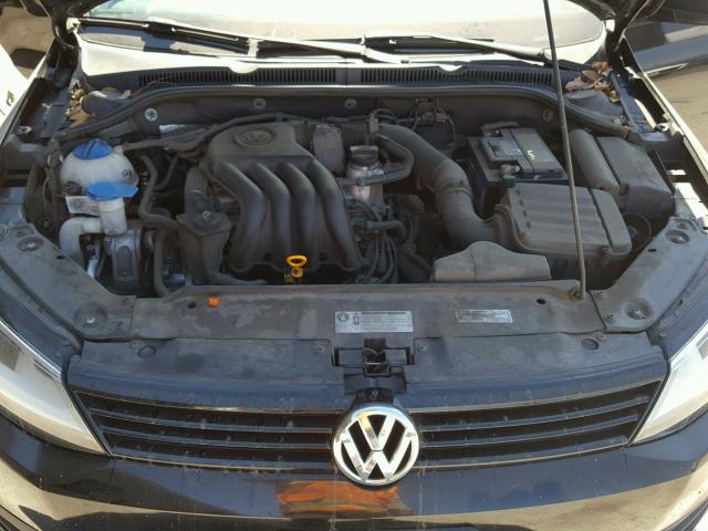 3VW2K7AJ9DM207067 - 2013 VOLKSWAGEN JETTA BASE 黑色 照片 7