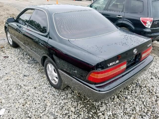 JT8BF12G5T0154682 - 1996 LEXUS ES 300 BLACK photo 3