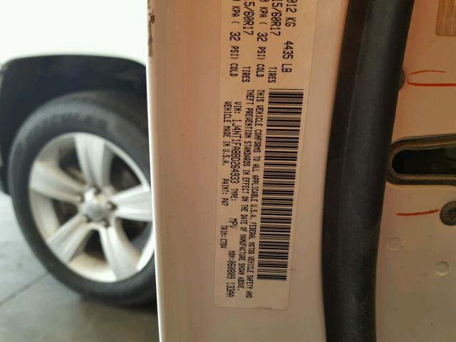 1J4NT1FA8BD264933 - 2011 JEEP COMPASS SP Ağ foto 10