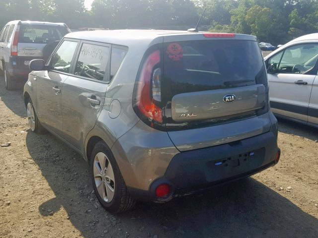 KNDJN2A26E7108557 - 2014 KIA SOUL  photo 3