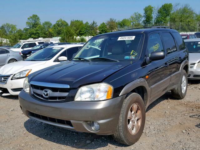 4F2CZ96154KM09807 - 2004 MAZDA TRIBUTE ES 黑色 照片 2