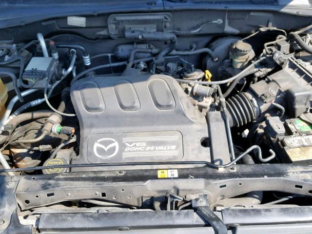 4F2CZ96154KM09807 - 2004 MAZDA TRIBUTE ES 黑色 照片 7