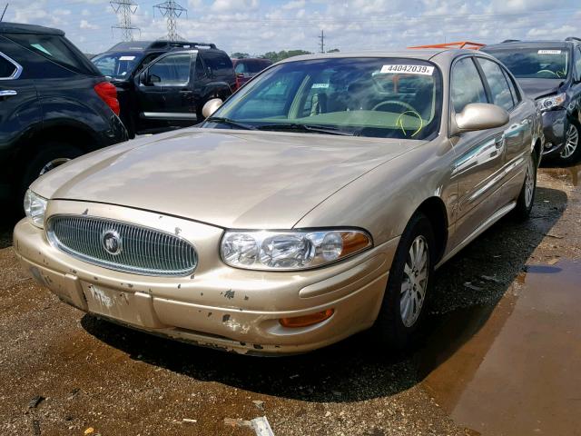 1G4HP52K55U162633 - 2005 BUICK LESABRE CU GOLD photo 2