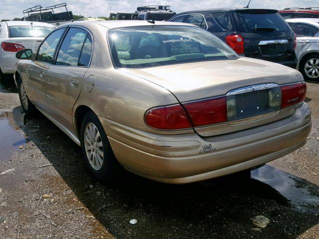 1G4HP52K55U162633 - 2005 BUICK LESABRE CU GOLD photo 3