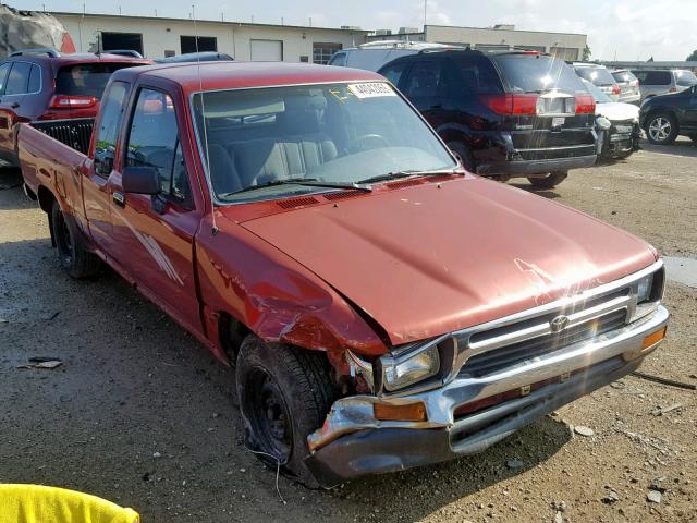 JT4RN93P6P5079578 - 1993 TOYOTA PICKUP 1/2 RED photo 1