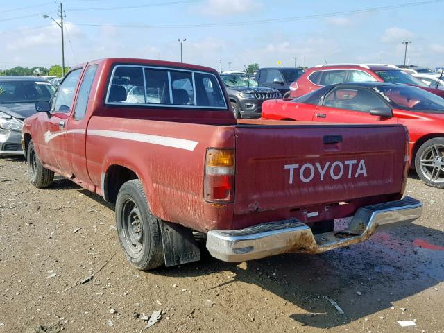 JT4RN93P6P5079578 - 1993 TOYOTA PICKUP 1/2 RED photo 3