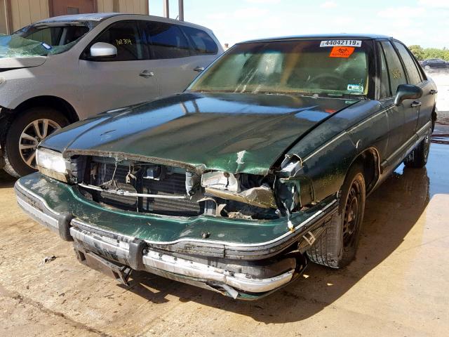 1G4HP52L7RH433859 - 1994 BUICK LESABRE CU GREEN photo 2