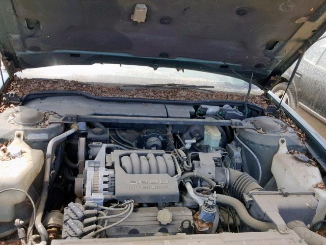 1G4HP52L7RH433859 - 1994 BUICK LESABRE CU GREEN photo 7