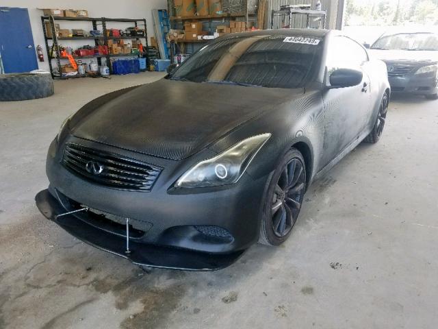 JNKCV64E58M110598 - 2008 INFINITI G37 BASE BLACK photo 2