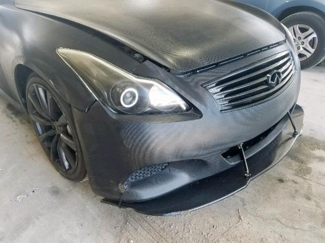 JNKCV64E58M110598 - 2008 INFINITI G37 BASE BLACK photo 9