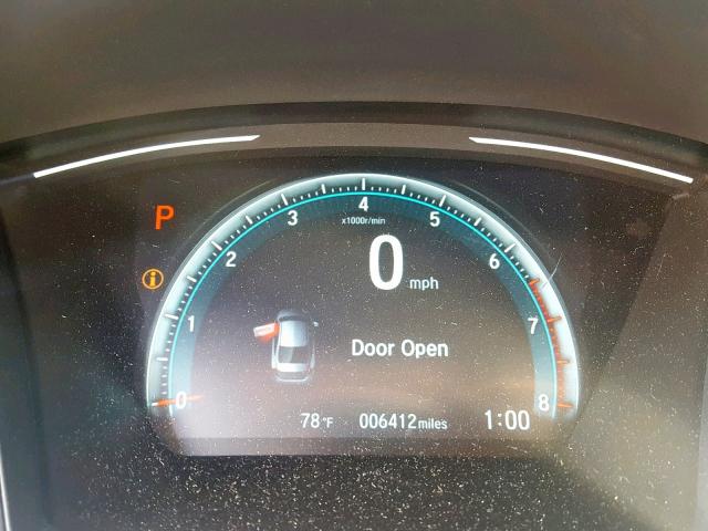 19XFC1F78HE033083 - 2017 HONDA CIVIC EXL 黑色 照片 8