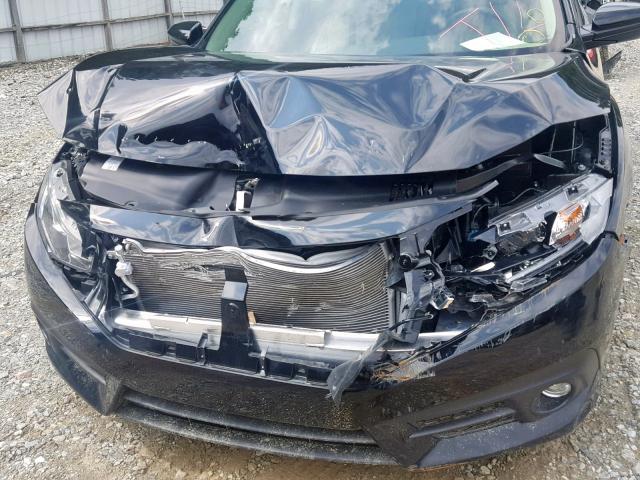 19XFC1F78HE033083 - 2017 HONDA CIVIC EXL 黑色 照片 9