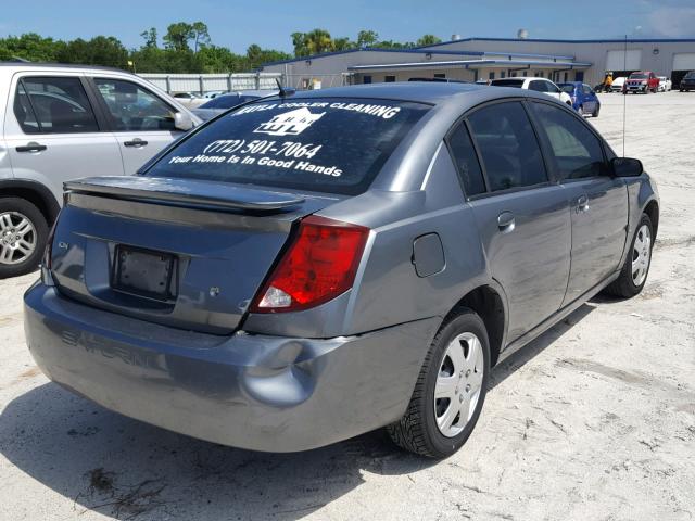 1G8AJ55F36Z137329 - 2006 SATURN ION LEVEL GRAY photo 4