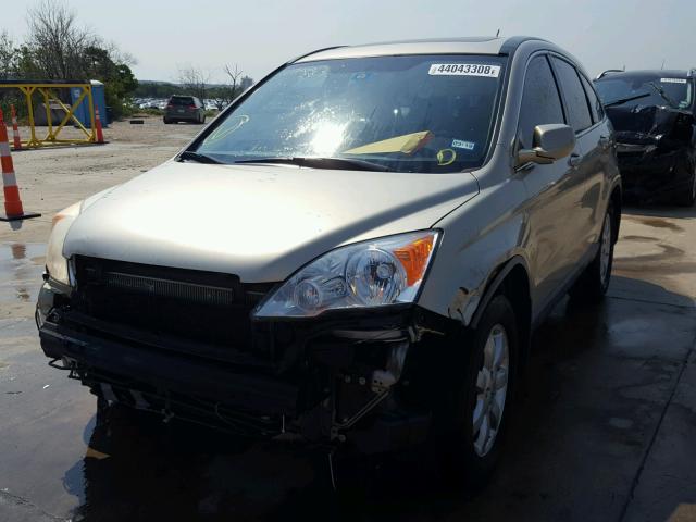 JHLRE38797C025597 - 2007 HONDA CR-V EXL GOLD photo 2