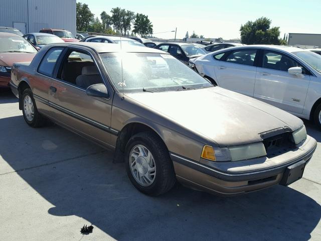 1MEPM6048LH633245 - 1990 MERCURY COUGAR LS BROWN photo 1