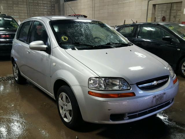KL1TD66668B201148 - 2008 CHEVROLET AVEO BASE 银色 照片 1