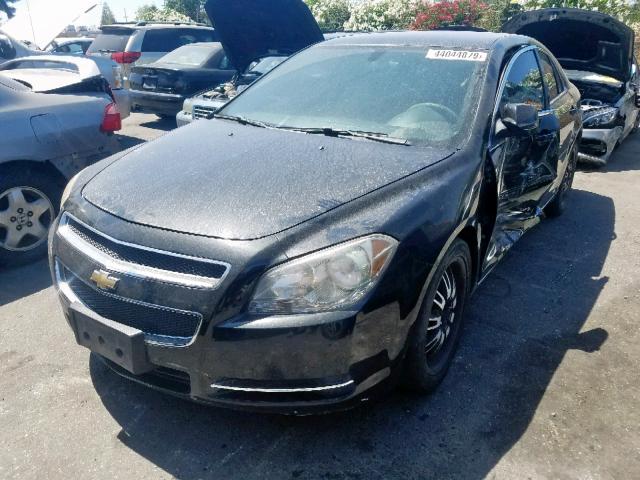 1G1ZC5EB3AF255786 - 2010 CHEVROLET MALIBU 1LT 黑色 照片 2