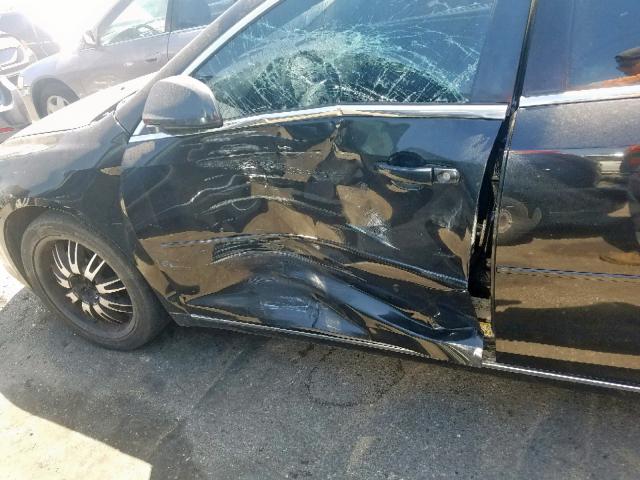 1G1ZC5EB3AF255786 - 2010 CHEVROLET MALIBU 1LT 黑色 照片 9