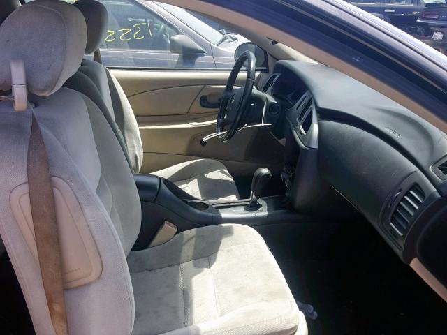 2G1WM16K869396070 - 2006 CHEVROLET MONTE CARL შავი ფოტო 5