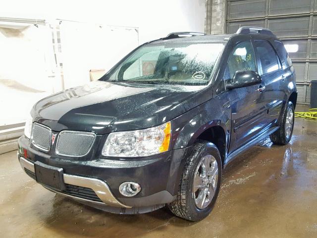 2CKDL33F186347620 - 2008 PONTIAC TORRENT BLACK photo 2