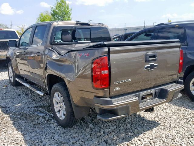 1GCGTCE31G1307059 - 2016 CHEVROLET COLORADO L BROWN photo 3