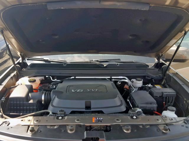 1GCGTCE31G1307059 - 2016 CHEVROLET COLORADO L BROWN photo 7