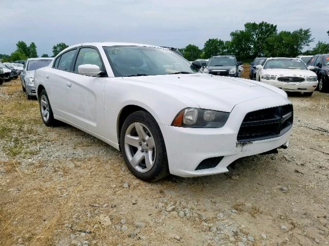 2C3CDXAT8CH304880 - 2012 DODGE CHARGER PO WHITE photo 1