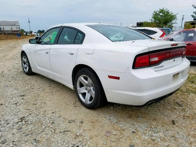 2C3CDXAT8CH304880 - 2012 DODGE CHARGER PO WHITE photo 3