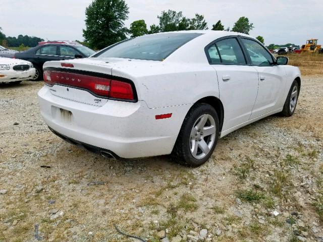 2C3CDXAT8CH304880 - 2012 DODGE CHARGER PO WHITE photo 4