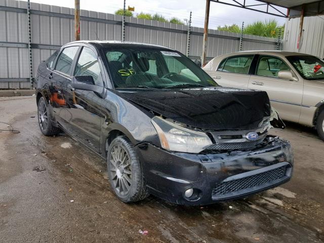 1FAHP3GN9BW184300 - 2011 FORD FOCUS SES BLACK photo 1