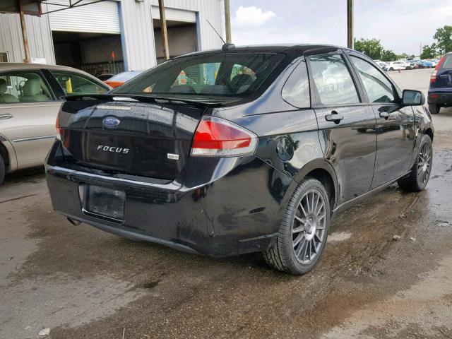 1FAHP3GN9BW184300 - 2011 FORD FOCUS SES BLACK photo 3