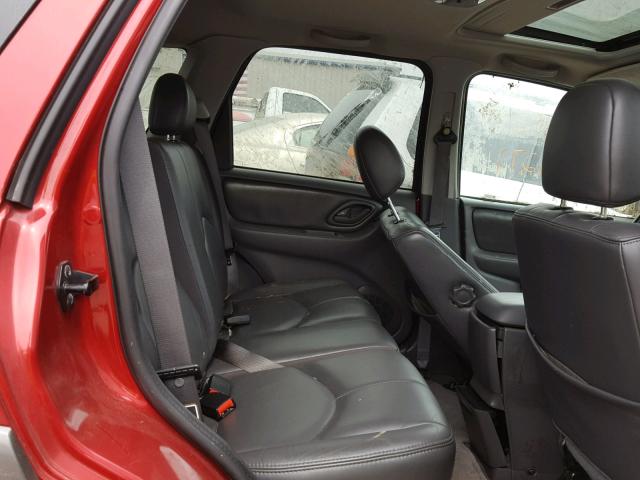 4F2CZ06144KM04013 - 2004 MAZDA TRIBUTE ES MAROON photo 6