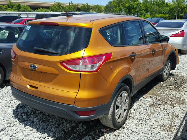 1FMCU0F79GUA17920 - 2016 FORD ESCAPE S ORANGE photo 4