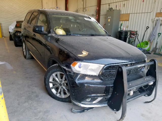 1C4RDJFG9EC598066 - 2014 DODGE DURANGO SS BLACK photo 1