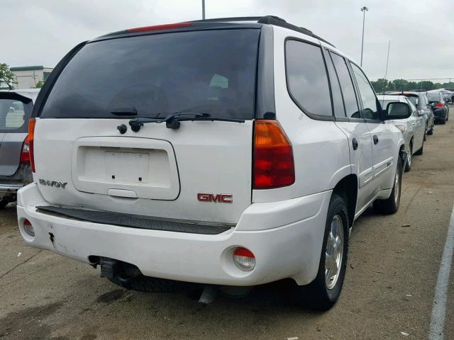 1GKDT13S842375371 - 2004 GMC ENVOY WHITE photo 4