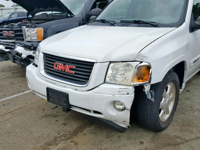 1GKDT13S842375371 - 2004 GMC ENVOY WHITE photo 9