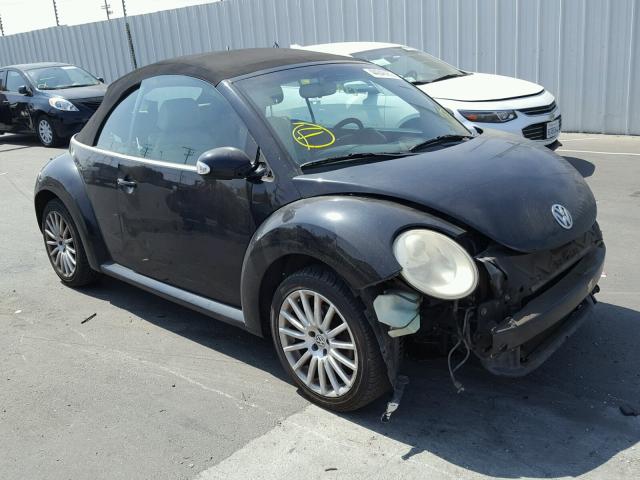 3VWRG31Y27M405788 - 2007 VOLKSWAGEN NEW BEETLE BLACK photo 9