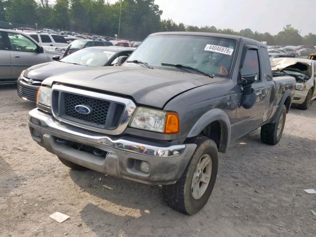 1FTZR45E64PB44402 - 2004 FORD RANGER SUP GRAY photo 2