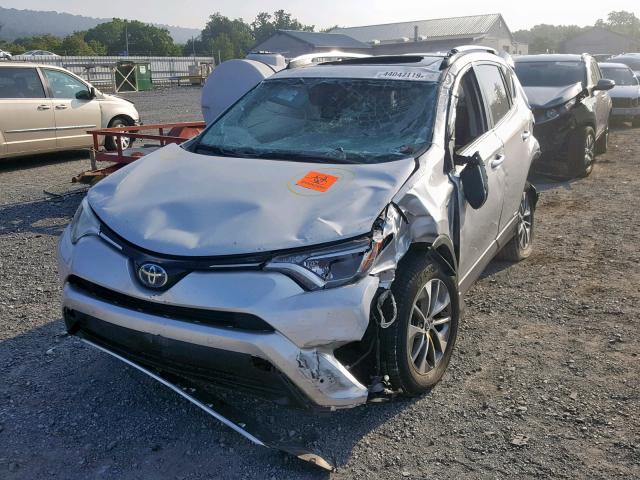 JTMRJREV8GD018651 - 2016 TOYOTA RAV4 HV XL SILVER photo 2