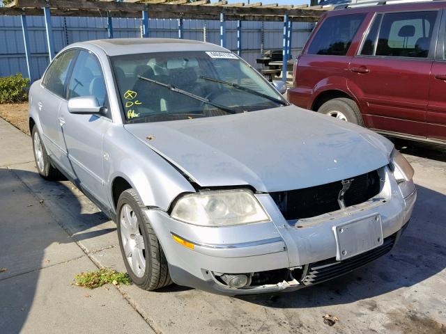 WVWPD63B63P348304 - 2003 VOLKSWAGEN PASSAT GLS SILVER photo 1