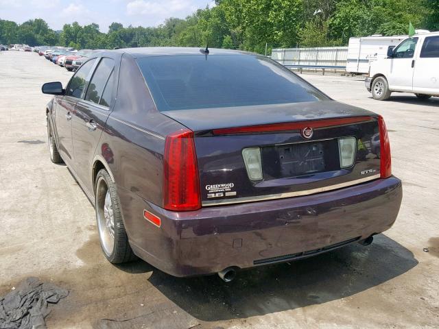 1G6DD67V280130807 - 2008 CADILLAC STS PURPLE photo 3