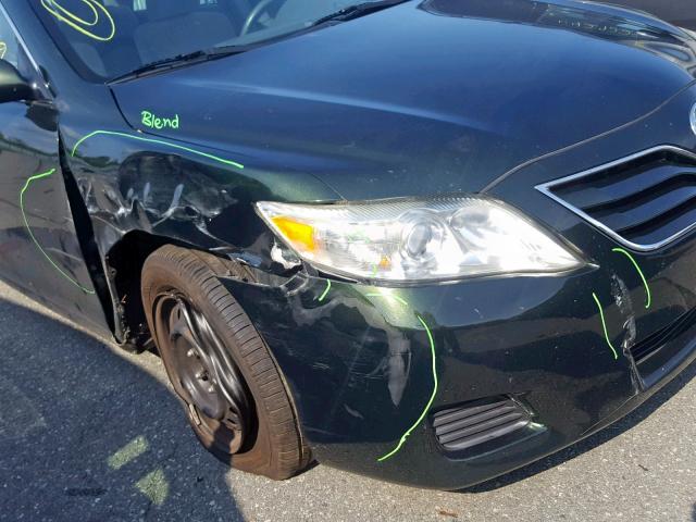 4T4BF3EK0AR037340 - 2010 TOYOTA CAMRY BASE GREEN photo 9