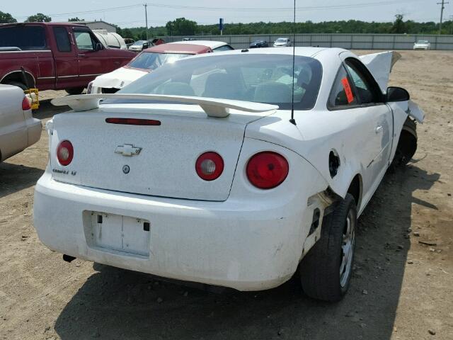 1G1AL15F877388653 - 2007 CHEVROLET COBALT LT WHITE photo 4