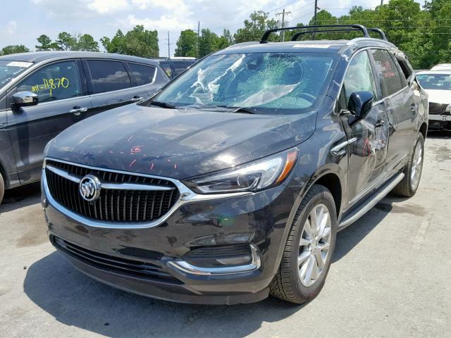 5GAERCKW9JJ201133 - 2018 BUICK ENCLAVE PR BLACK photo 2