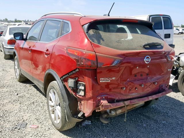 JN1BJ1CP7JW157921 - 2018 NISSAN ROGUE SPOR RED photo 3