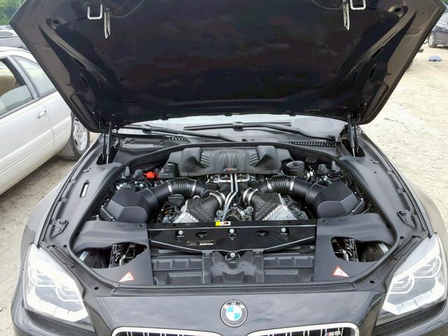 WBS6C9C56ED466859 - 2014 BMW M6 GRAN CO BLACK photo 7
